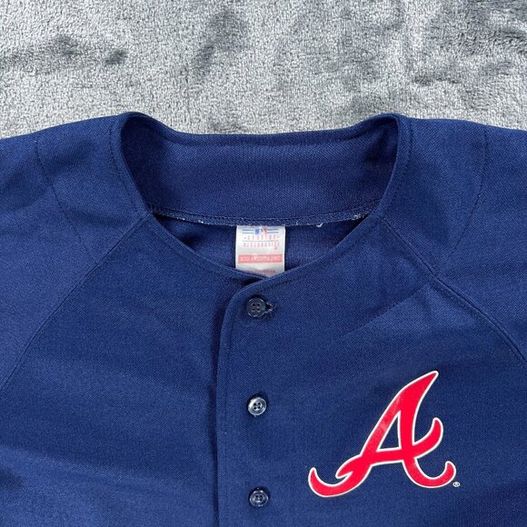 Genuine Merchandise Baseball Jersey Youth M (8) VTG Atlanta Braves Chipper Jones - Picture 10 of 10